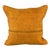 20 x 20 Hemp Pillow Turkish Cushion Natural Orange Pillow Cushion Cover For Sale