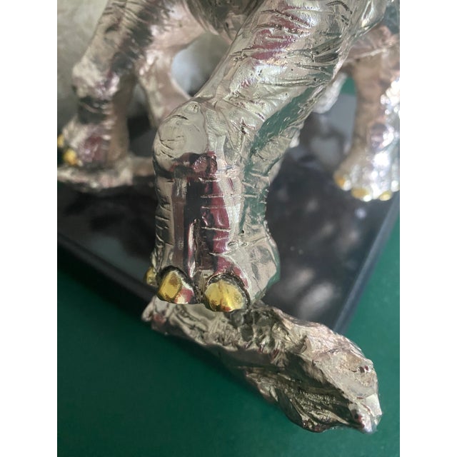Sterling Silver and Gold-Tone Elephant by Argento For Sale - Image 11 of 11