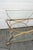 1970s Large Gilded Brass, Glass and Acrylic Glass Bar Cart, 1970s For Sale - Image 5 of 12
