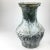 Army Green Large Green-Glazed & Silver Overtones Pottery Jar Vase For Sale - Image 8 of 13