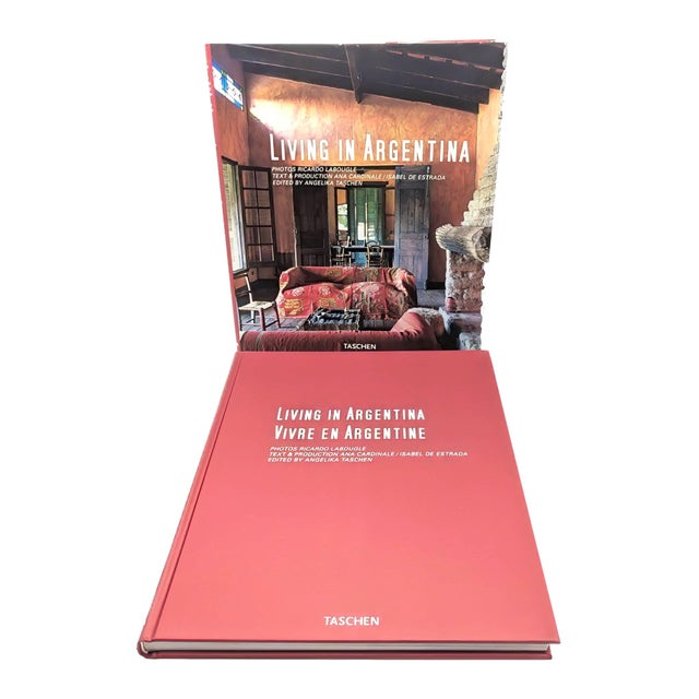 Offered is a trilingual (English, French, and German) edition of Taschen's 2008 publication, "Living in Argentina",...