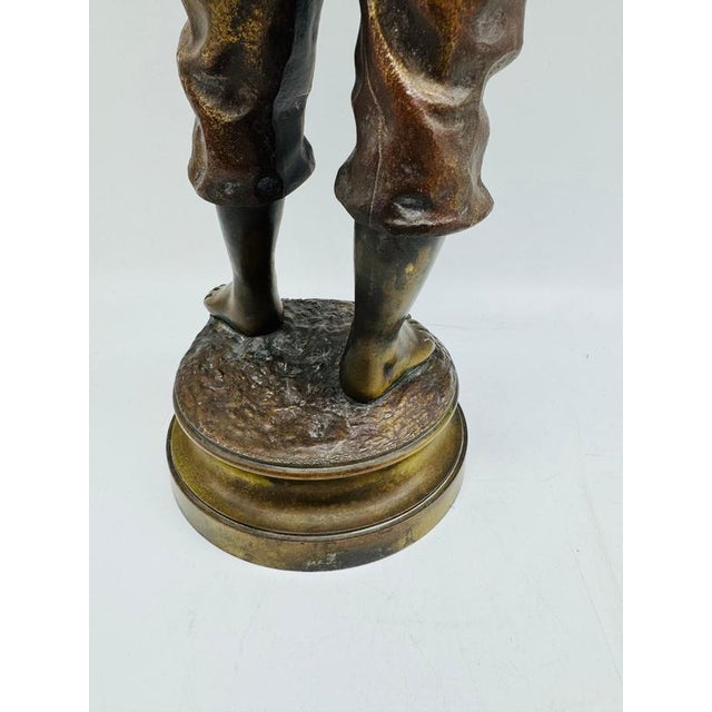 Charles Anfrie, Elle Ronfle, 1890, Bronze For Sale - Image 10 of 14