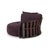 Scarlett Fabric Two-Seater Sofa in Lilac, Aubergine, and Violet with Casters by Poltrona Frau For Sale - Image 16 of 18