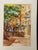 Street Art Late 20th Century Signed by Unidentified Artist - Street Café Scene, Watercolor on Paper For Sale - Image 3 of 6