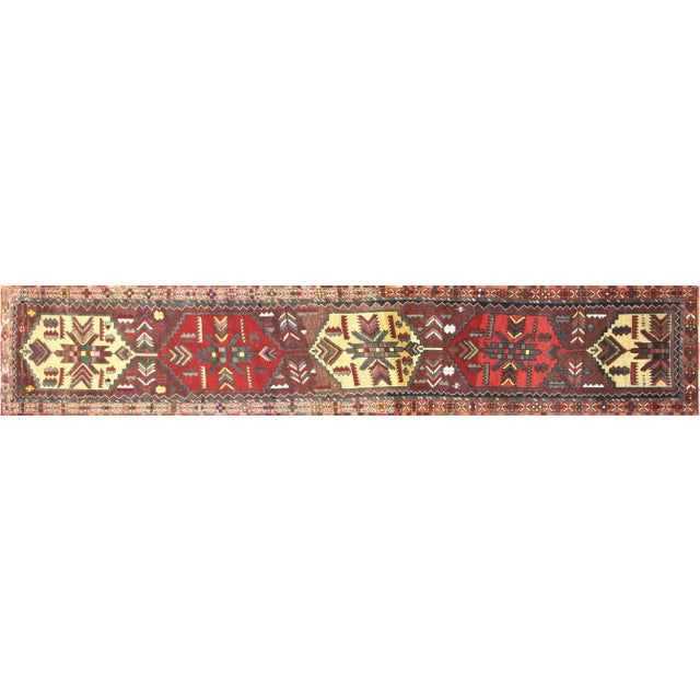 Textile 1960s Turkish Oushak Runner For Sale - Image 7 of 7