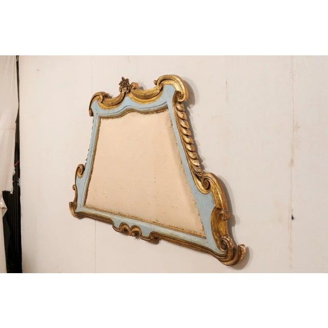Early 20th Century Italian Antique Wall-Mounted King HeadBoard For Sale - Image 5 of 9