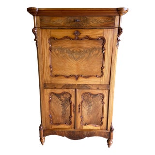 Antique Mahogany Secretaire, 1880 For Sale