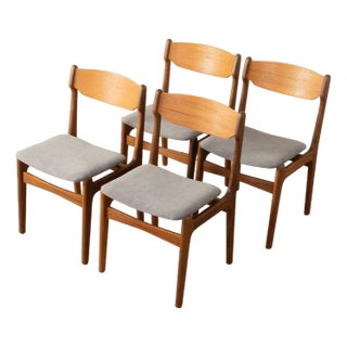 Vintage Dining Room Chairs, 1960s, Set of 4 For Sale