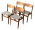 Vintage Dining Room Chairs, 1960s, Set of 4 For Sale