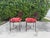 Metal Vintage Scroll Arm Wrought Iron Patio Dining Chairs - Pair For Sale - Image 7 of 12