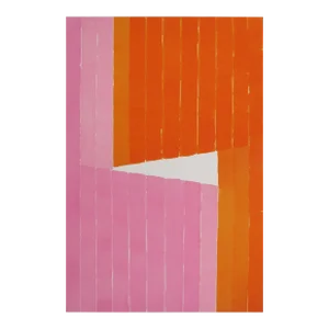 Contemporary Abstract Mixed Media on Paper Painting "Serie Sl - Juin 04" by Guillaume Moschini