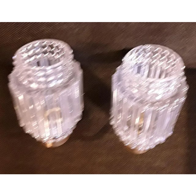 Sconces With Black Lacquered Iron Mounting, 1970s, Set of 2 For Sale - Image 4 of 6