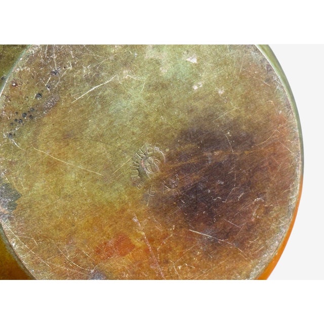 1940s Gab, Table Lamp, Patinated Bronze For Sale - Image 11 of 11