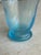 2020s Blue Pheasant "Pierre" Turquoise Tumbler Glass Hand Blown For Sale - Image 5 of 6