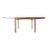 Folke Ohlsson Flip Top Expandable Dining Table in Teak For Sale