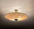 Large Mid-Century Modern Glass Pendant Light, 1970s For Sale - Image 13 of 18