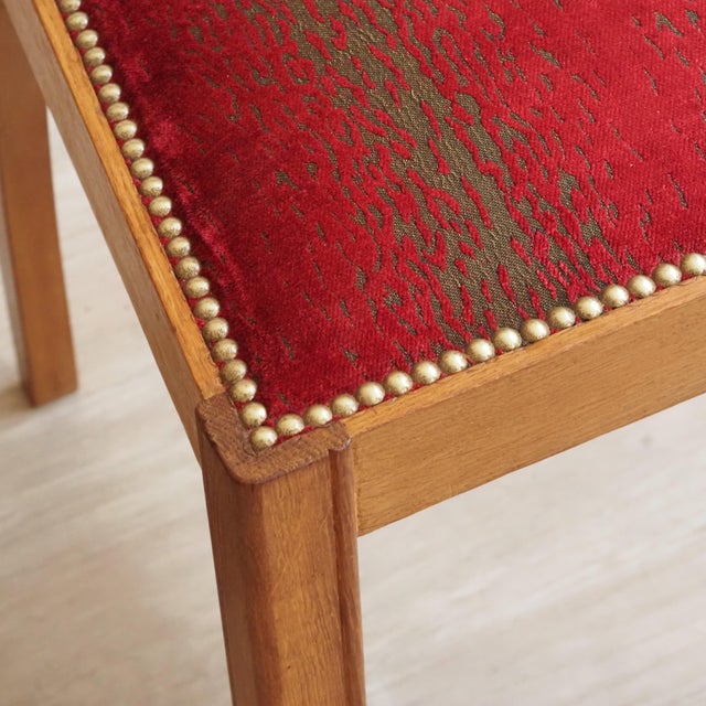 Art Deco Oak Chairs, 1930, Set of 2 For Sale - Image 12 of 12