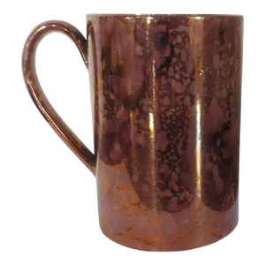 Early 19th Century English Regency Pearlware Moonlight Lustre Tankard Mug
