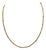 Vintage 18 Karat Yellow Gold 5.4 Gm Ball Station Chain Necklace, Italian 15.5" For Sale