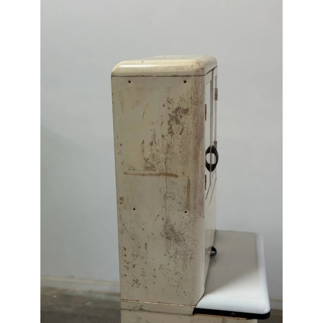 Cream Vintage Medical Cabinet For Sale - Image 8 of 16