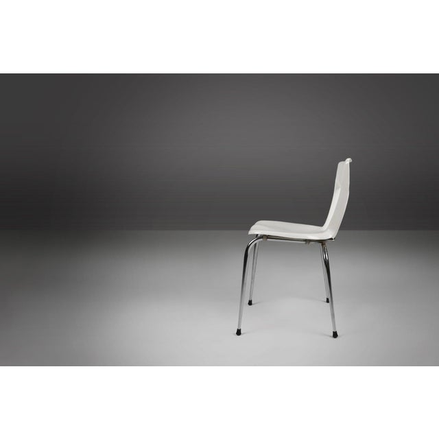 Vintage White Gilac Dining Chair, 1960s For Sale - Image 4 of 11