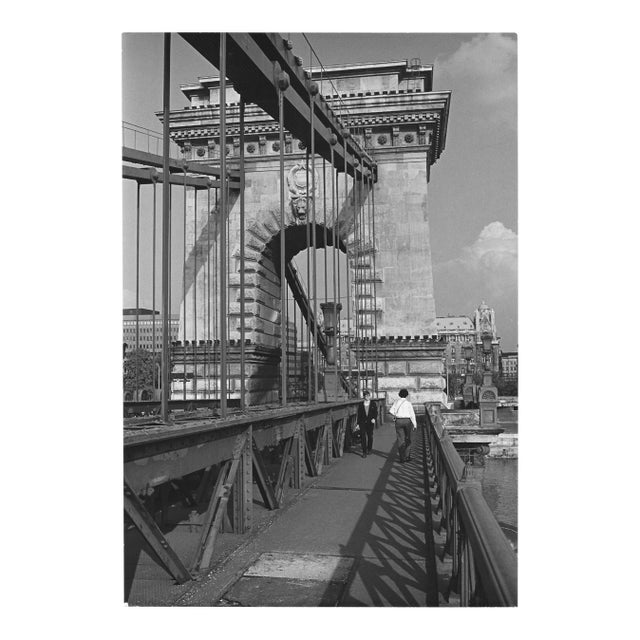 1982 Bridge Over the Danube, Budapest Photograph by Don Ware For Sale