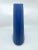 Vintage Blue Art Deco Textured Vase For Sale - Image 9 of 13