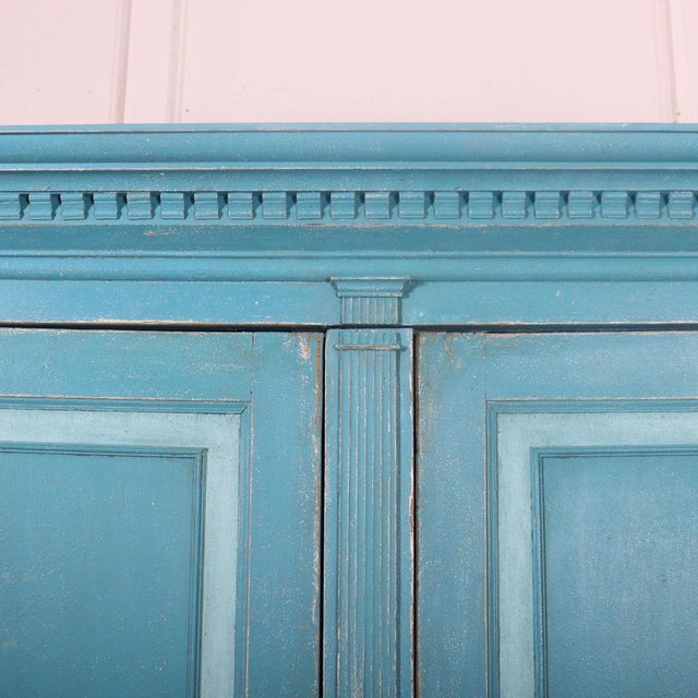 Early 19th Century Italian Painted Wardrobe For Sale - Image 3 of 13