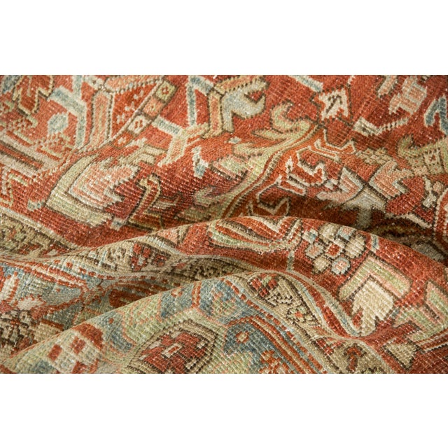 :: Allover covered field in oversized scrolled serrated leaves, blossoms, palmettes, and geometric vines and buds. Main...