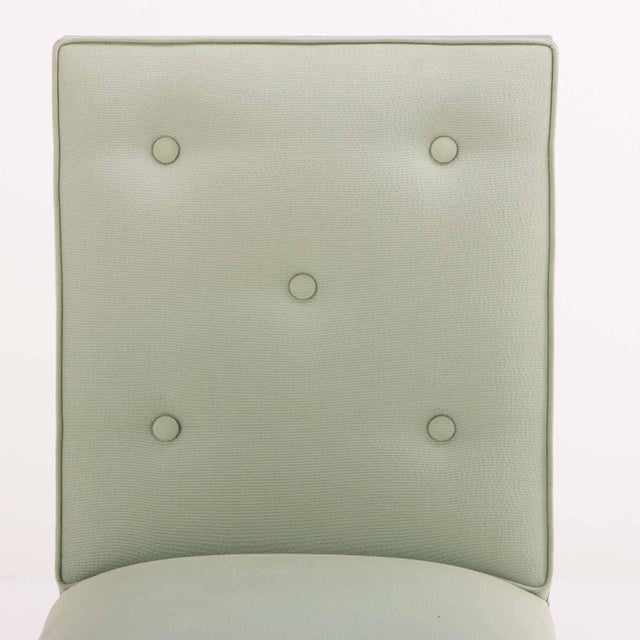 1990s A Custom Set of 10 Art Deco Style Dining Chairs, C. 1990s. For Sale - Image 5 of 6