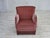 Danish Armchair in Pink Velour and Oak, 1960s For Sale - Image 14 of 18