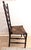 Heywood-Wakefield Antique Heywood Wakefield Ladder Back Chair Original Finish Rush Seat For Sale - Image 4 of 7