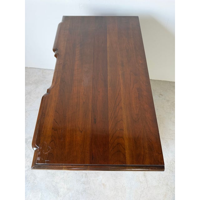 Vintage Pennsylvania House Georgian Style Cherry Block-Front Chest of Drawers For Sale - Image 11 of 13
