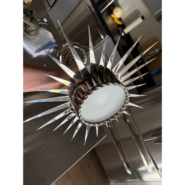 Visual Comfort Soleil Semi-Flushmount by Suzanne Kasler For Sale In Boston - Image 6 of 6