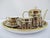 Asian Antique Royal Crown Derby 1128 Old Imari Bone China Full Miniature Tea Set & Oval Tray For Sale - Image 3 of 18