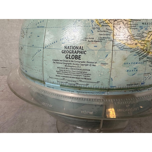 Vintage Globe, 1961 For Sale - Image 4 of 11