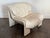 Beige Vintage 1970s Swiss Leather Chair For Sale - Image 8 of 12