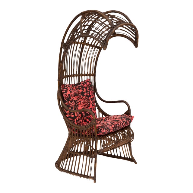 1950s Mid-Century Modern Cobra Chair For Sale