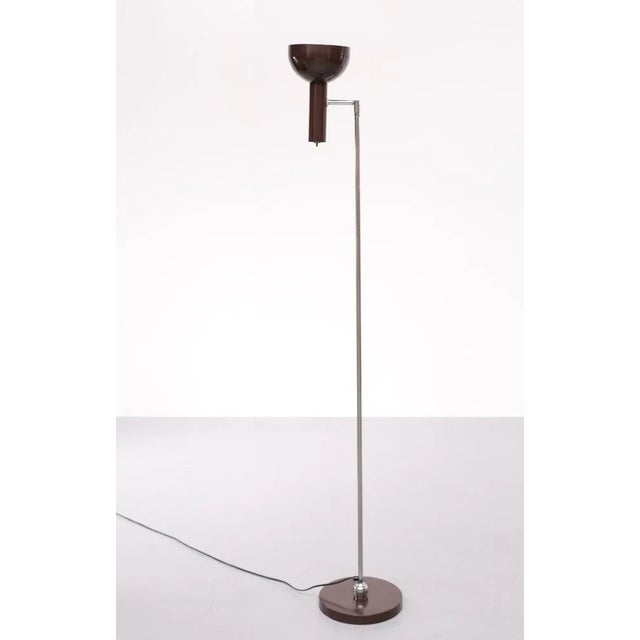 Mid-Century Modern Dutch Floor Lamp by H. Th. J. A. Busquet for Hala, 1960s For Sale - Image 3 of 9
