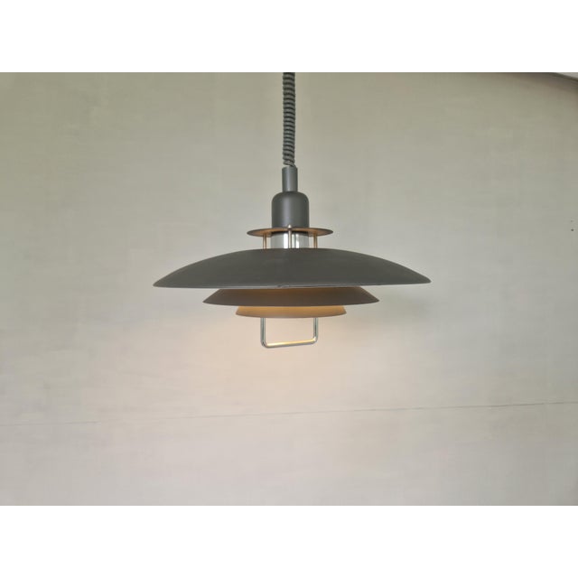 Vintage Swedish Rise and Fall Ceiling Lamp, 1970s For Sale - Image 13 of 13