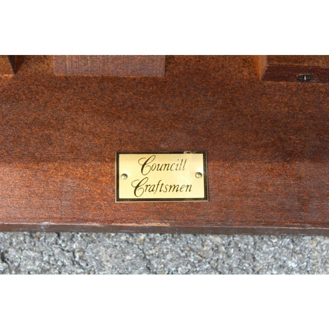 Councill Craftsmen Hepplewhite Console For Sale - Image 16 of 17