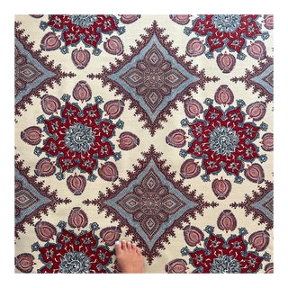 Pierre Frey Braquenie Cotton Linen Indore Fabric - 2 3/4 Yards For Sale