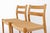 1970s Vintage Danish Model 84 Dining Chairs in Oak by Niels Otto Møller for J.L. Møllers, 1970s, Set of 4 For Sale - Image 5 of 10
