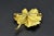 The Lyra: Vintage Signed 18 Karat Yellow Gold Floral Brooch set with Rubies For Sale In Philadelphia - Image 6 of 8