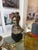 Bronze Neoclassic Style Bronze Female Bust Sculpture For Sale - Image 8 of 10