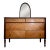 J.B. Van Sciver Co. Art Deco Sunrise Bedroom Suite, C. 1928-1932 -Mahogany Mirror Ladies Dresser For Sale