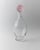 Vintage Clear Glass Decanters with Pink and Blue Stoppers, 1980s, Set of 2 For Sale - Image 3 of 11