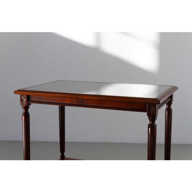 Danish Hepplewhite Mahogany Serving Trolley from Farre Møbelfabrik, 1970s For Sale - Image 11 of 18