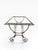 Stone Vintage Forged Iron & Granite Outdoor Dining Table With Brass Accents For Sale - Image 7 of 9