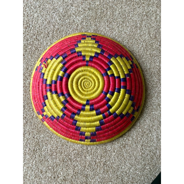 African African Coiled Basket For Sale - Image 3 of 3